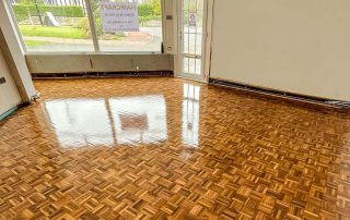 commercial wood floor restoration in Newcastle Upon Tyne