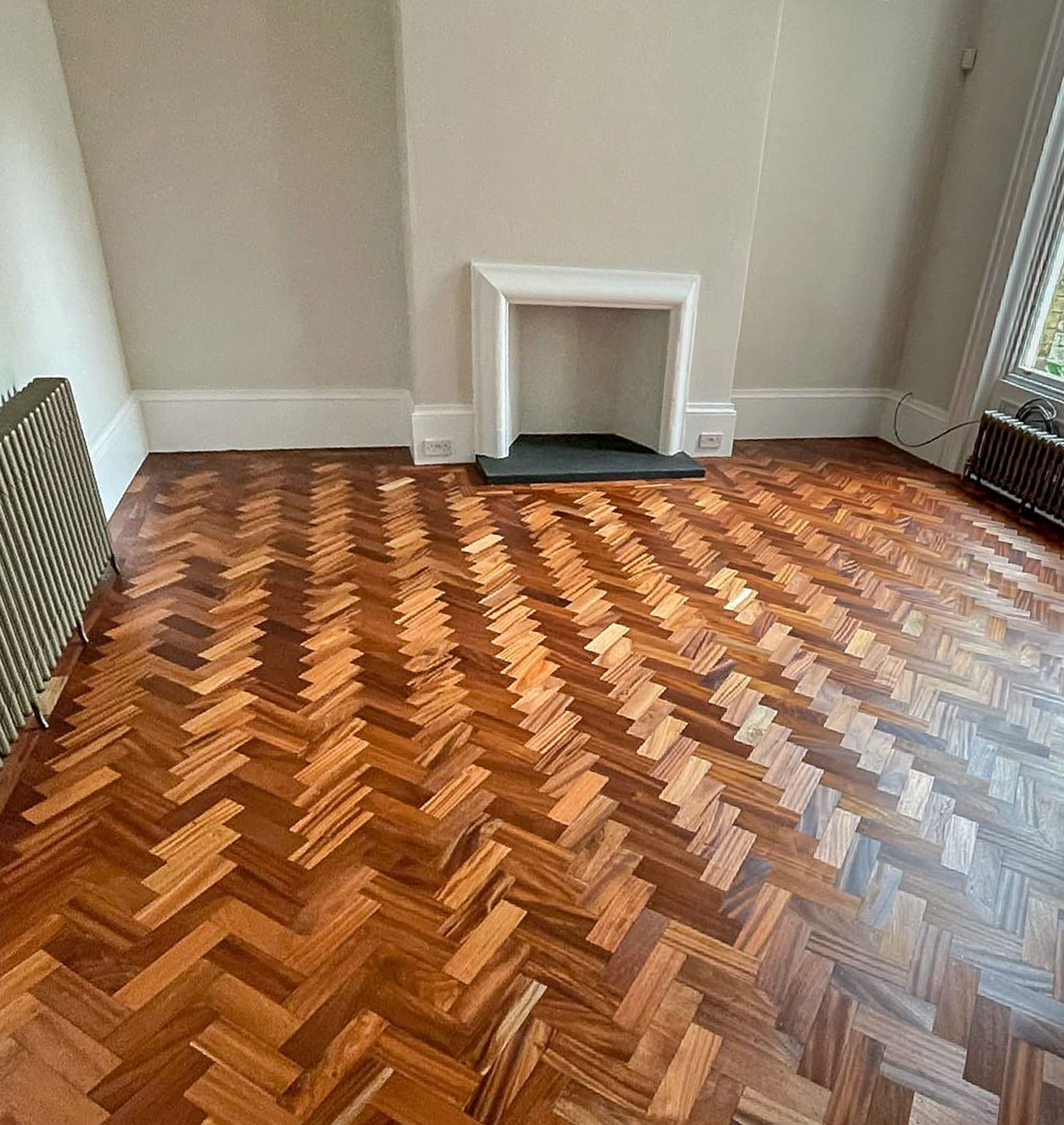 domestic wood floor restoration in Newcastle Upon Tyne