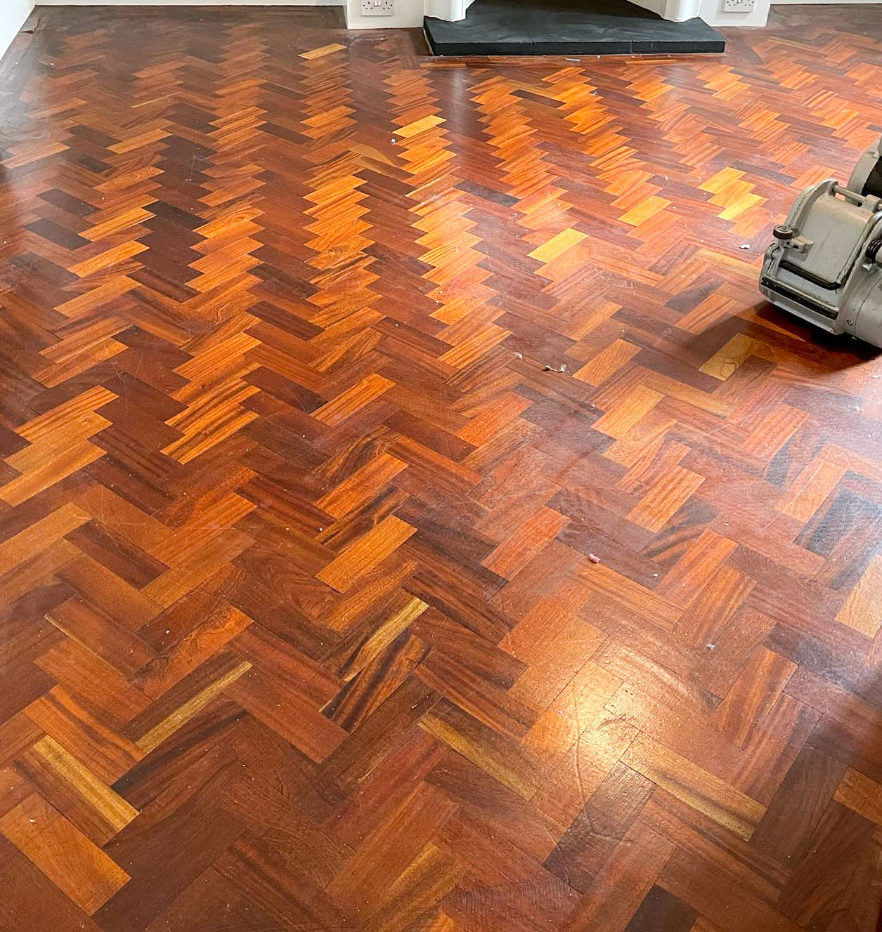 domestic wood floor restoration in Newcastle Upon Tyne