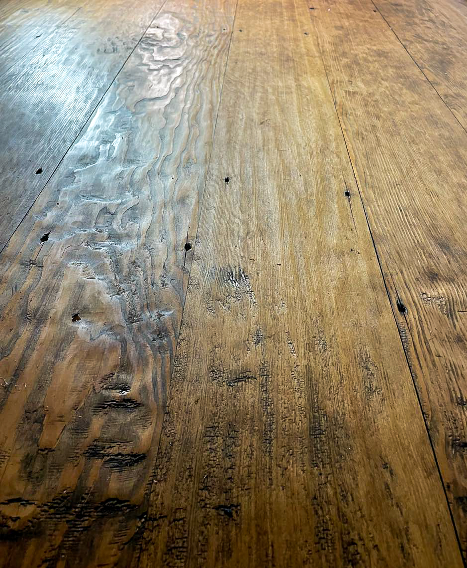 Hand Scraping at M Young Flooring Hand Scraping at M Young Flooring