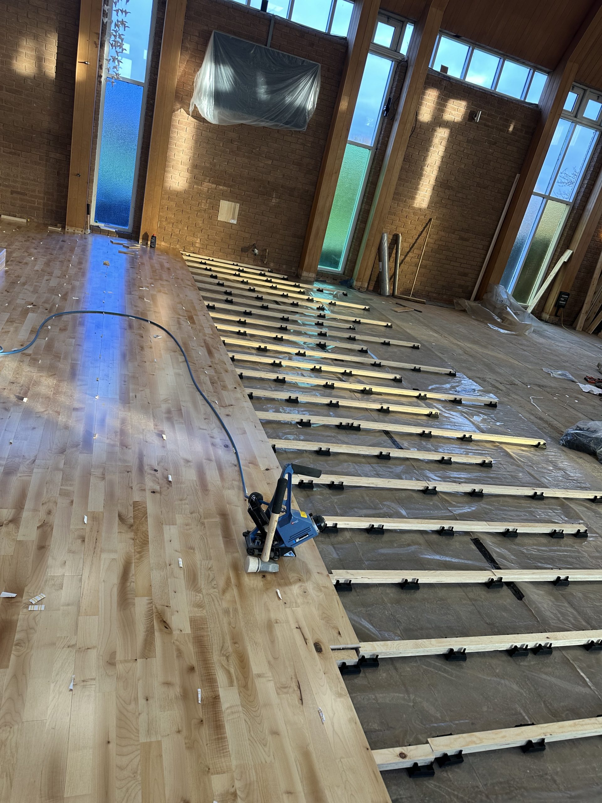 Junckers Timber Floor Installation – Stockton-on-Tees