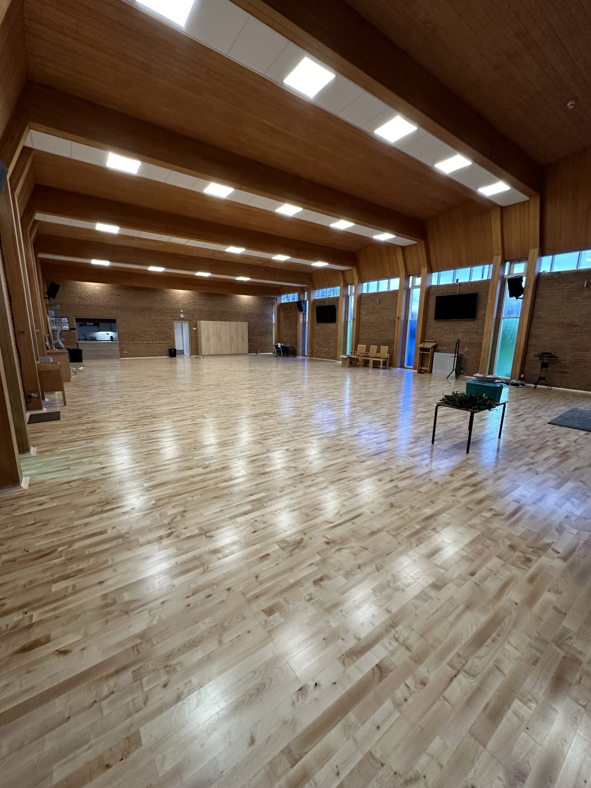 Junckers timber floor at Holy Trinity with St Mark in Stockton-on-Tees